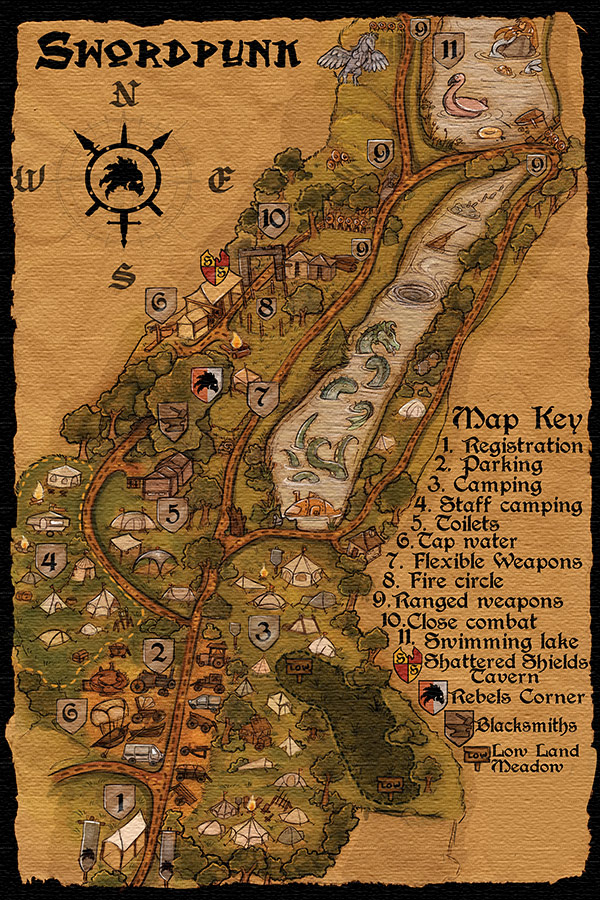 Swordpunk Site Map
